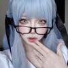 Anime Y2K Tropfenform Cosplay Brille Unisex Ohne Gläser Brillenschmuck Kostümrequisiten Brille Brillen Zubehör Geschenke