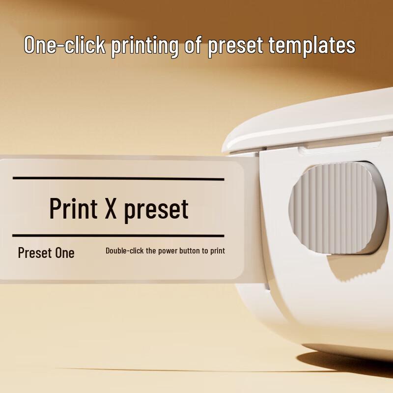 Deli Q10Pro Portable Bluetooth Thermal Label Printer CN Plug (adapter Included)