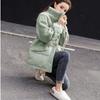 WTEMPO Women's Thick Warm Autumn Winter Large Size Pockets Stand Collar Polar Fleece Coats Cold-proof Windproof Plush Jackets