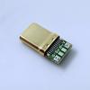 Gold-Plated USB Micro Type-C Connector: High-End Keyboard, Flash Drive, Headphone Amplifier, Mobile Phone Data Cable.