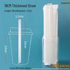 Disposable Hardened Thick Bubble Tea Straws