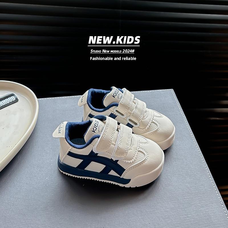 Baby Forrest Gump shoes 2025 spring and summer new boys' sports shoes girls' casual shoes medium and small children's white shoes