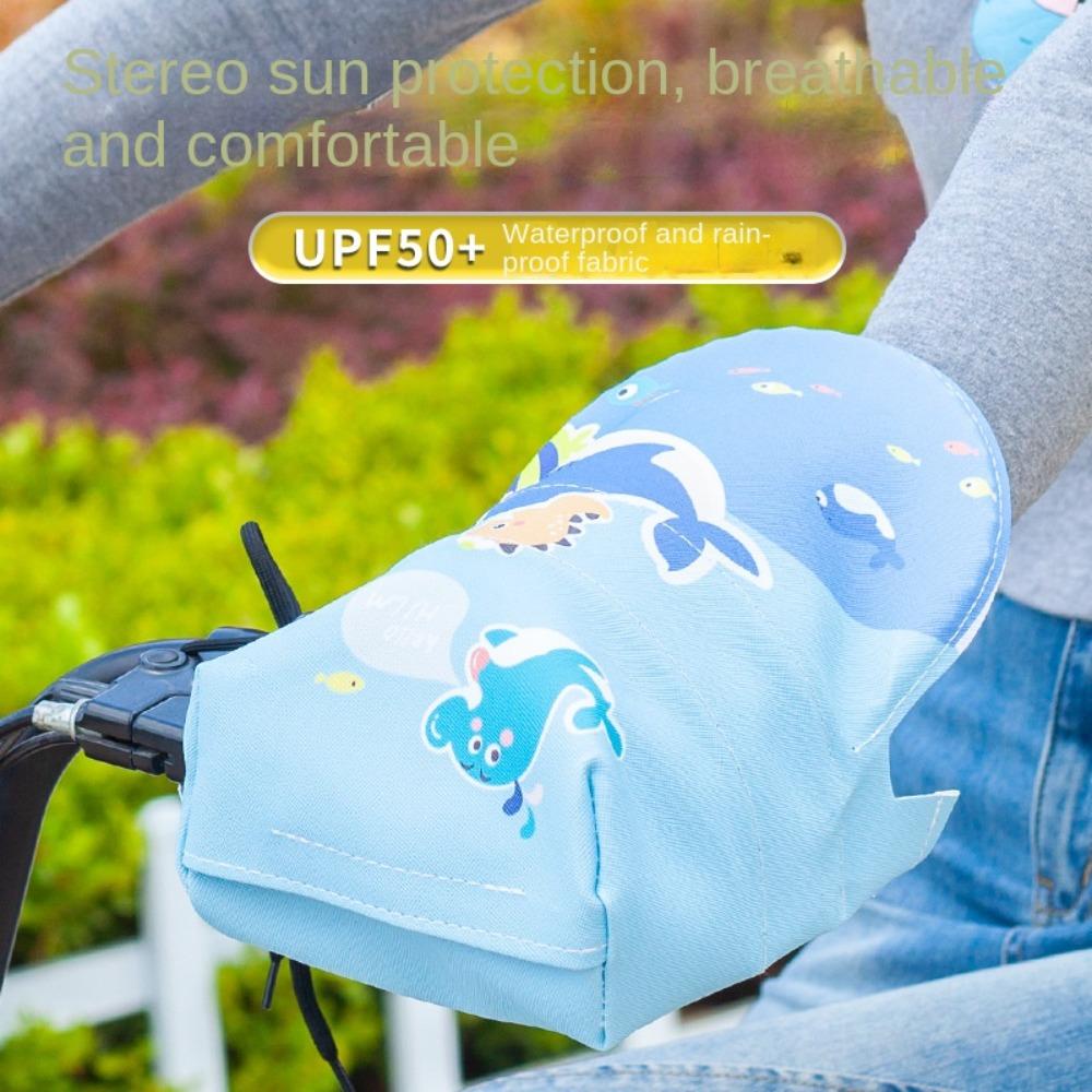 Breathable Motorcycle Handlebar Gloves Waterproof Scooters Hand Guards Handle Covers Summer