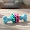 Puppy Teething Toy Dog Chew Toy Interactive Bone Dog Toy for Small Dogs Puppies