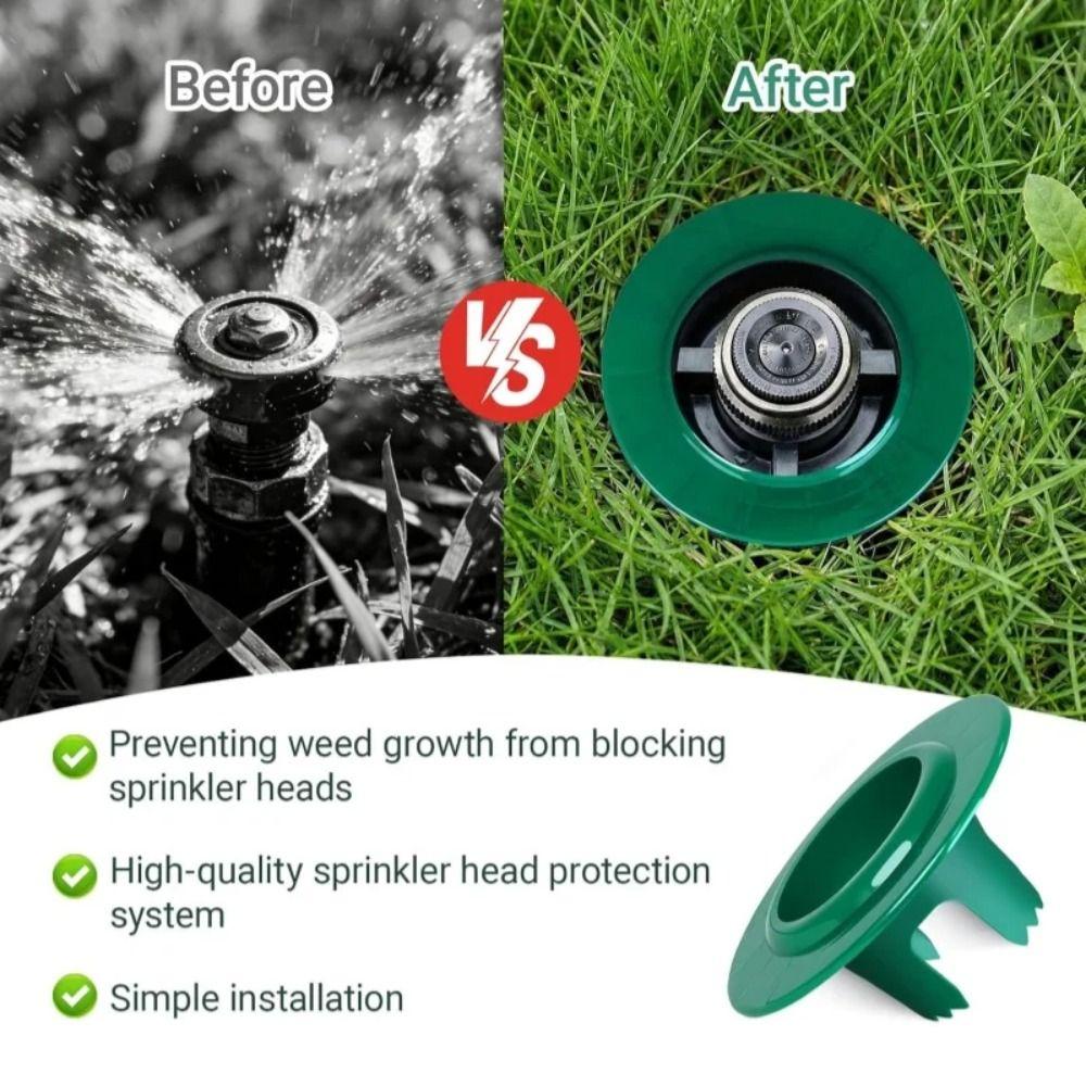 Cuttable Garden Sprinkler Protective Cover Anti-trampling Sprinkler Nozzle Guard Outdoor
