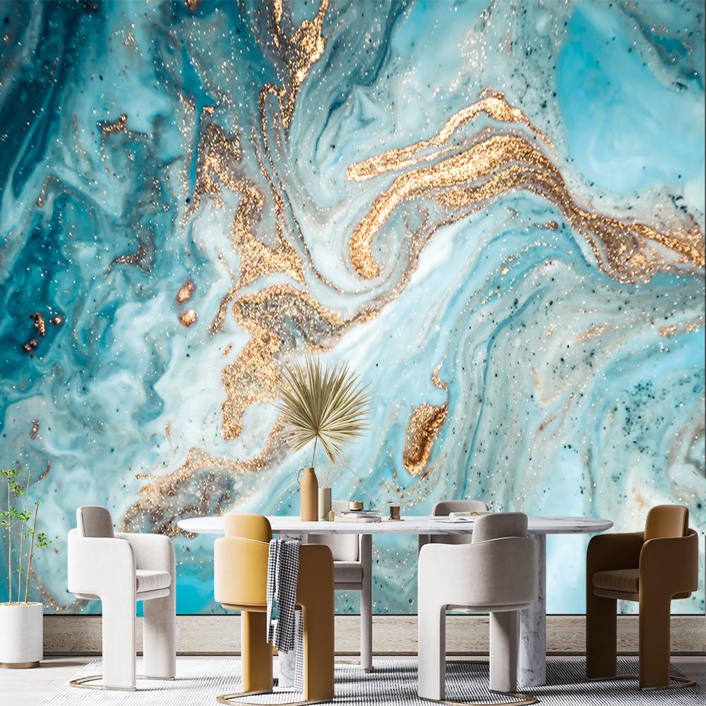 

Modern Marble Wallpaper 3d Texture Wall Paper Bedroom Marble Murals Home Decor 200 cm(W) x 140 cm(H)