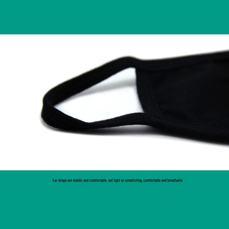 Masque Émoticône Mode: Masque Anti-poussière en Coton Respirant Amusant pour le Vélo - Design Anime Unisexe