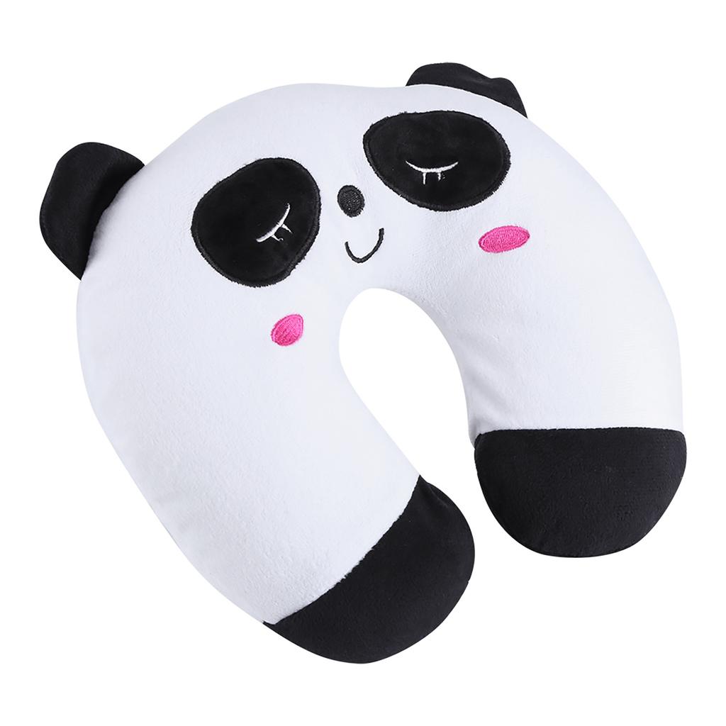 Animal Travel Neck PP Cotton Pillow Soft U Shaped Car Head Rest Toy Cushion