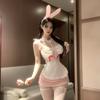 Fun Underwear Cute Milk Sexy Bunny Girl Steel Ring Gathering Perspective Suit Seduction Ditch Girl