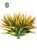 1 pack of 4pcs anti-ultraviolet artificial tall grass plant spider plant bouquet home decoration floral supplies