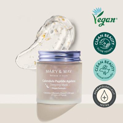Wegańska maska na noc z peptydem z nagietka lekarskiego Ageless Sleeping Mask 110g