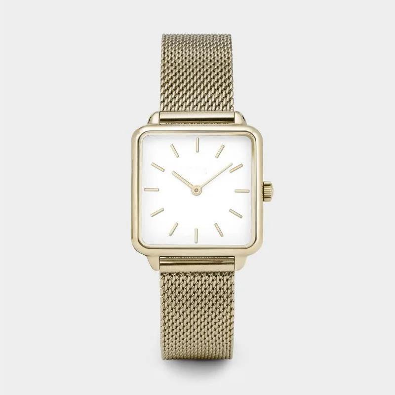 Top Women's Quartz Watches Square Analog Wrist Watches for Woman Simple Ladies Clock Gift reloj de