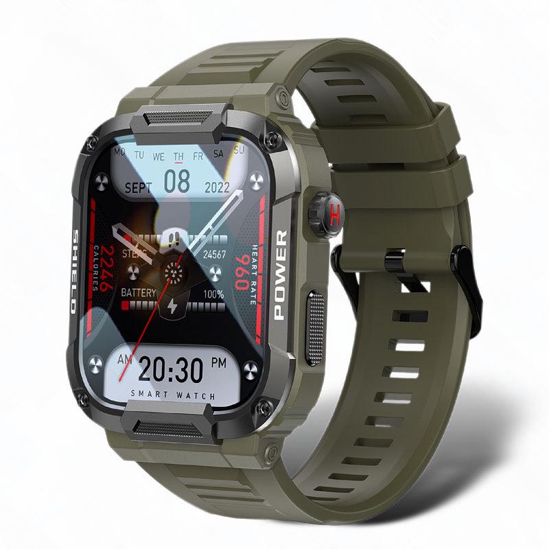 MK66 Smartwatch 2023: Full Touch Screen with Blood Pressure & Oxygen Monitoring