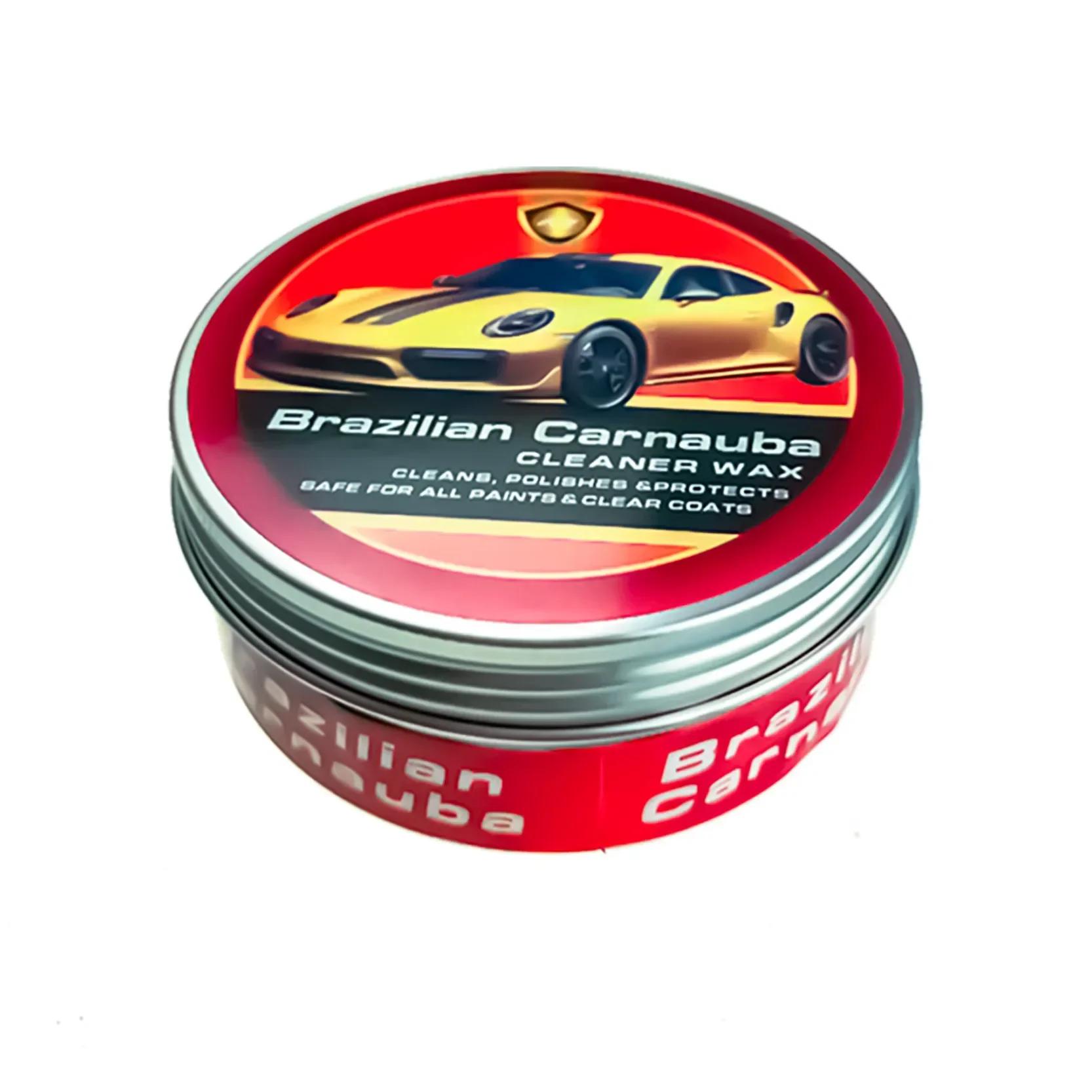 

Автомобильный воск Уход за лакокрасочным покрытием Карнаубская паста Бразильский полировальный воск Паста с высоким глянцем и супергидрофобным покрытием Остекление