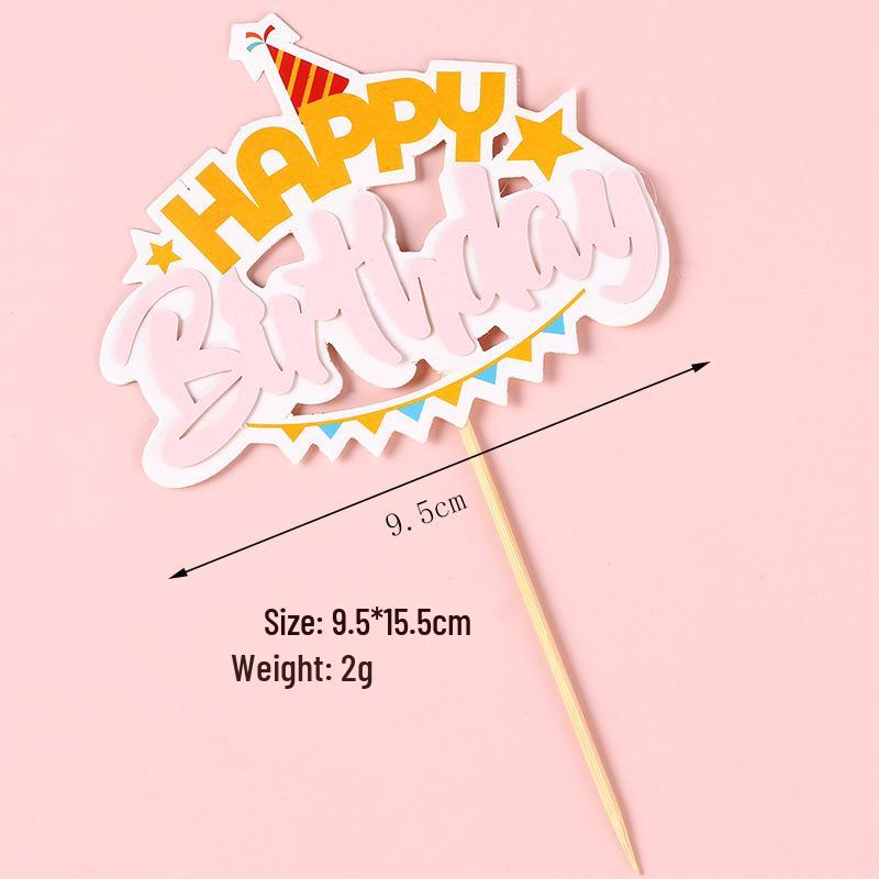 Dazzling Rainbow Tassel Birthday Cake Topper - Dessert Table Decoration