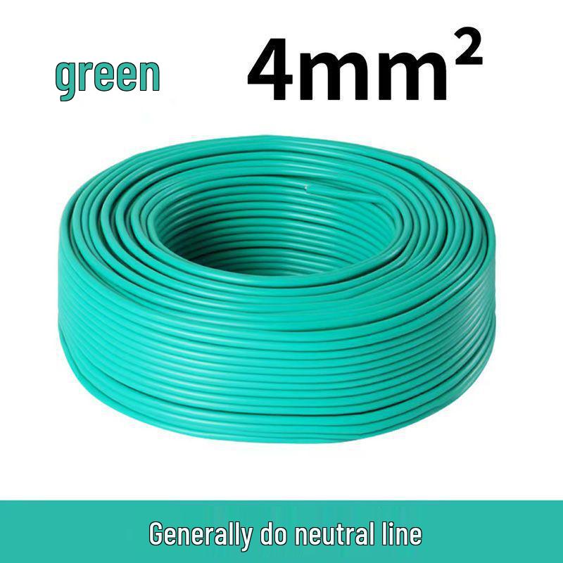 National Standard Aluminum Core Wire 2.5-35 Sq Mm: Durable, Anti-Aging Electric Cable for Home & Outdoor Use