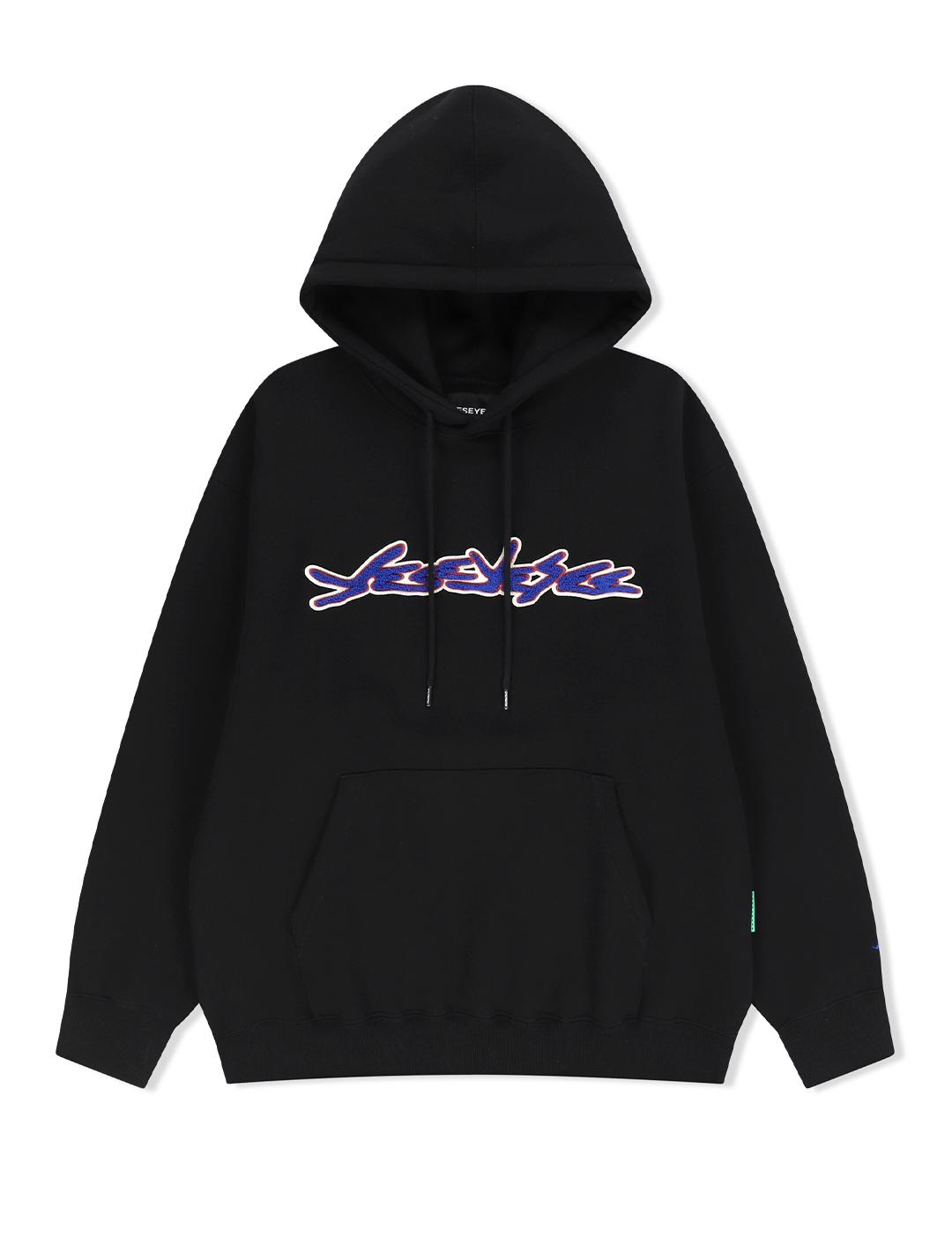 Yes Ic Y.E.S Sign Logo Hoodie Black Black/S