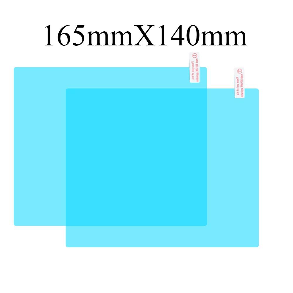 Car Rearview Mirror Protective Film Anti Fog Glare Rainproof Waterproof Mirror Film Clear Nano Coatin Side Windows Sticker 2pcs