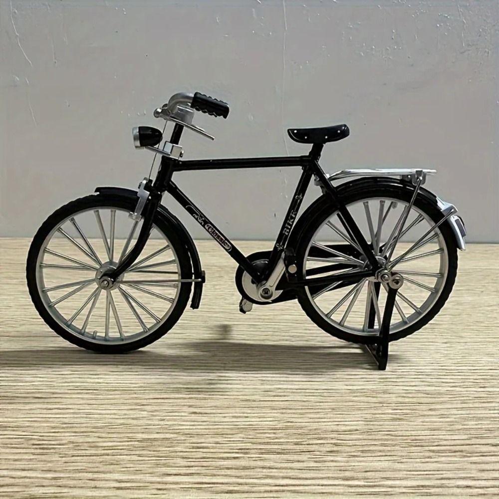 DIY Montage Fahrradmodell Spielzeug Retro Mini 28 Big Bar Fahrrad Geburtstagsgeschenke