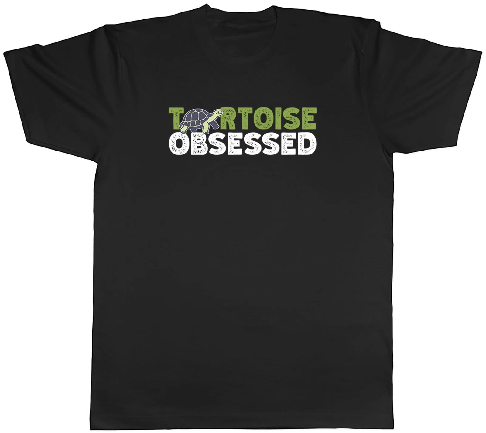 Tortoise Obsessed Funny Mens T-Shirt Tee Gift Top XXXXL