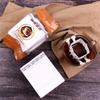 Pachet de pungi de cafea de unică folosință, filtre de cafea portabile, agățate, stil urechi, pungă de hârtie ecologică pentru cafea espresso