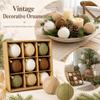 Stoffen Bal Decoratieset, Feestelijke Ornamenten Slingers voor Huisfeest Decoratie, 12 Stuks Diverse Kleuren