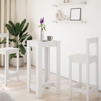 Bartisch White 51x50x103.5 Cm Particleboard
