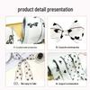 Flocked Snow Gauze Ribbon for DIY Bows, Floral Arrangements, Gift Wrapping, and Hair Accessories
