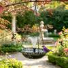 Solar Bird Baths Hangable Shower Bowl Solar Fountain For Bird Bath With Water Pumping Birdbath For Outdoor Garden