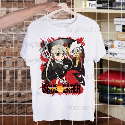 Soul Eater Anime Manga Ohkubo Shinigami Vtipné Tričko Pánské Nové Ležérní Tričko s Krátkým Rukávem Homme Manga Unisex Tričko Trička