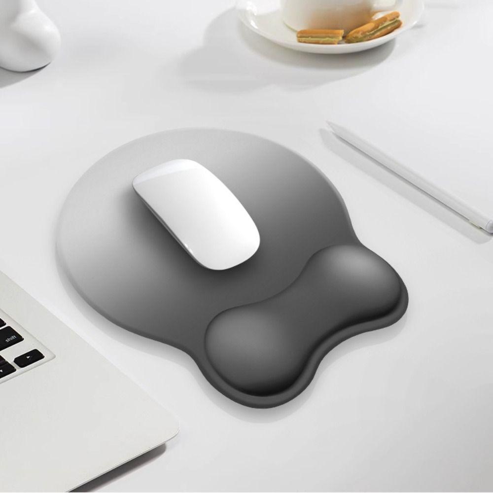 Silicone Comfortable Wrist Rest Non-Slip Desktop Wrist Support Ergonomic Mouse Pad  Office Use