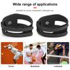 Pair Wrist Compression Strap Support Outdoor Adjustable Wristband for Fitness Equipment Supplies