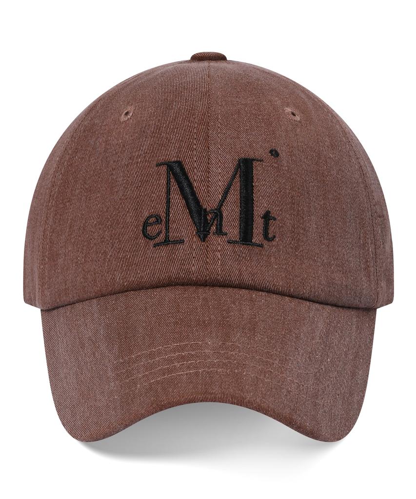 Mucent Signatur Baseballkappe (Ziegelwasch)