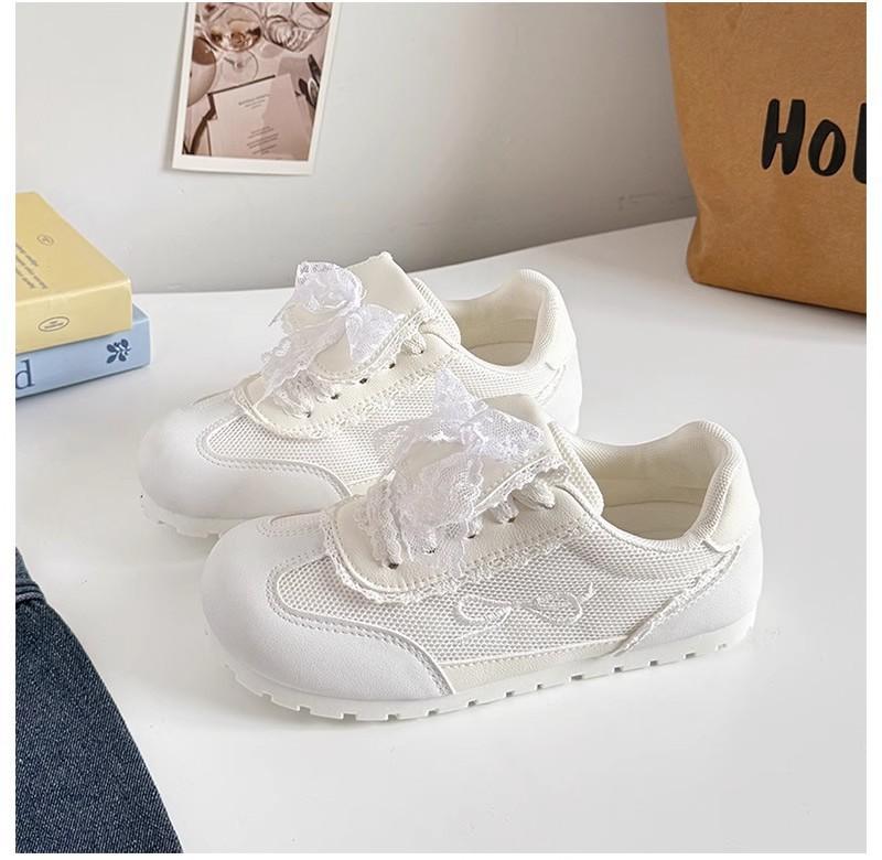 

Little white shoes women s summer breathable women s shoes mesh shoes mesh shoes ballet wind bud BEB3527 one piece 2025 40