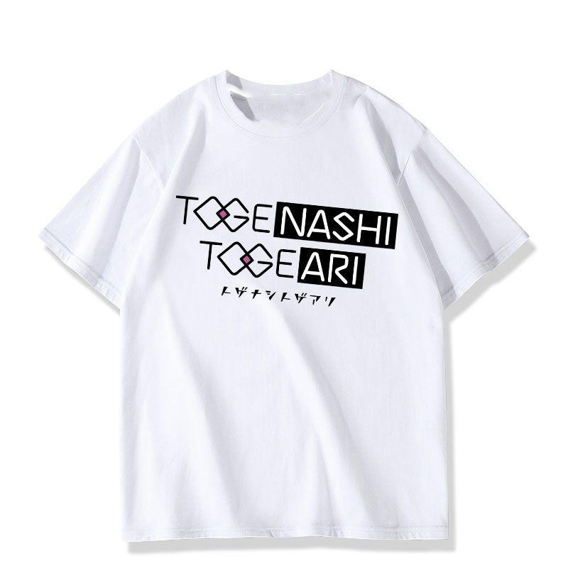 

Anime GIRLS BAND CRY Series Tshrits Letter Print T Shirts Cosplay Costume Tops Summer Tee Short Sleeve Tshirt Womens Clothing S