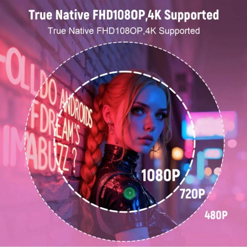 Velec 4K HD Projector 650 ANSI 1080P Auto Focus Android 11 H713 Wifi6 BT5.2 Portable Outdoor Video Smart Home Theater Projectors