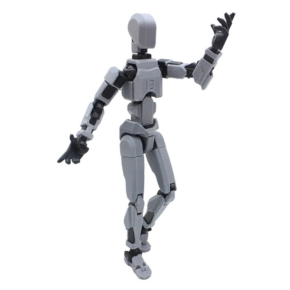 Model Doll Movable Robot Multi-Jointed Shapeshift Robot 3D Printed Mannequin  Collection Toy