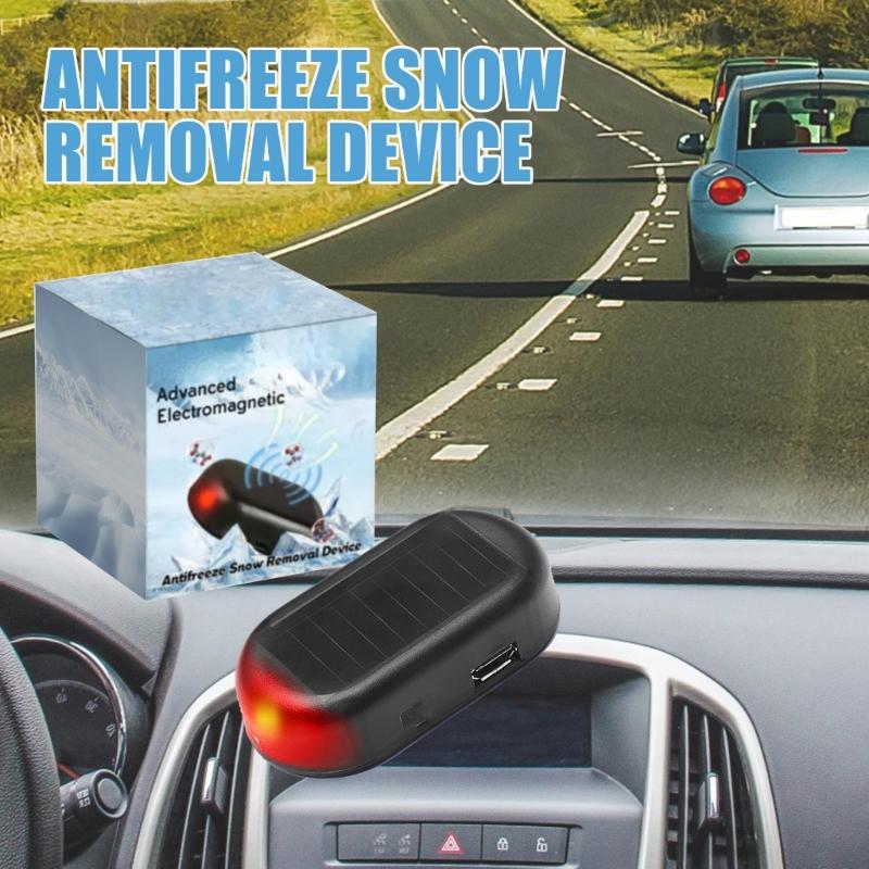 Car Interior Ice Inhibitor Device Maintains Active Surfaces State Through Frequency Resonance Suitable For Sedans SUVs And Trucks