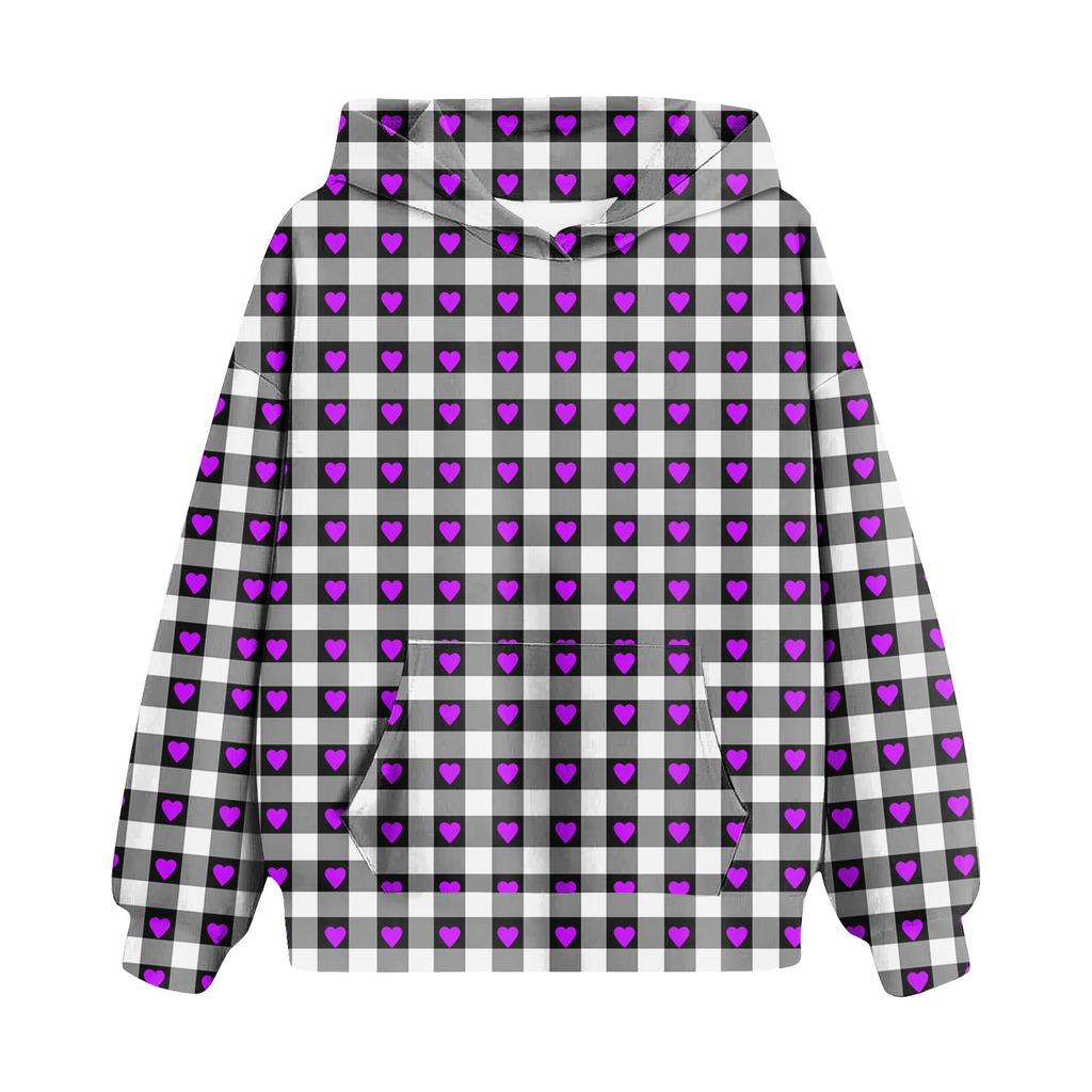 Hanorace pentru fete adolescente Hanorace cu mânecă lungă cu șnur Pulover drăguț supradimensionat