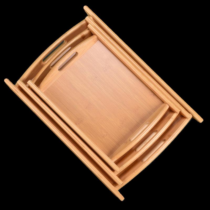 Rectangular Bamboo Serving Tray