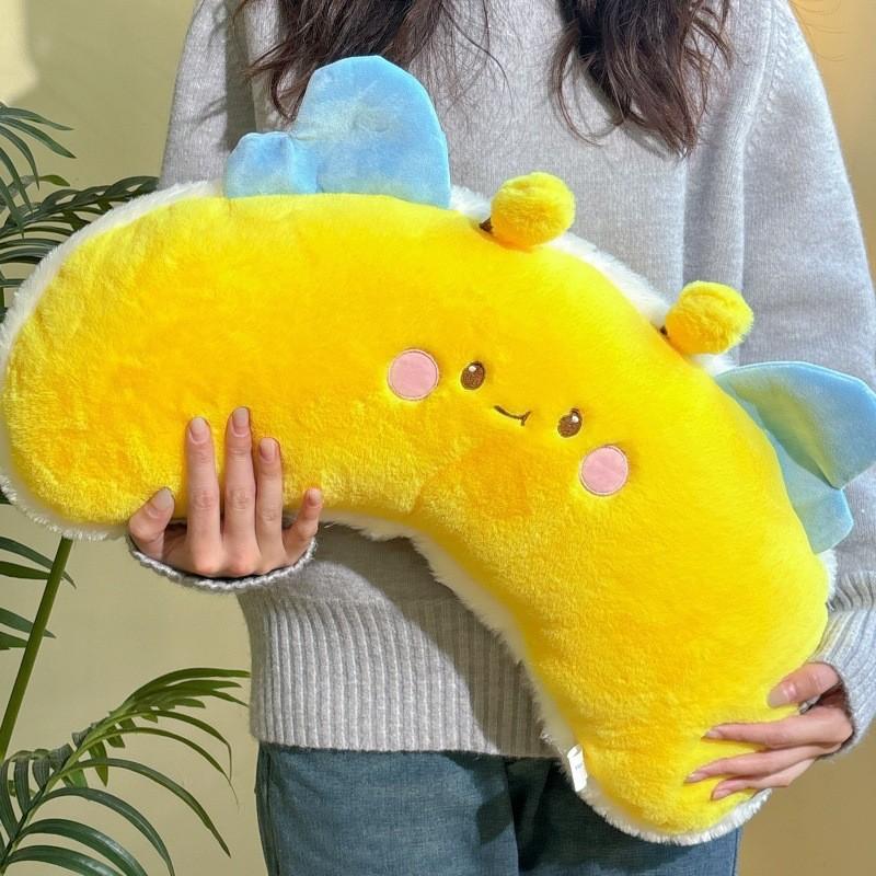 Adorable Animal Bee Plush Dolls Pillow With Embroidery Design For Bedroom Decor