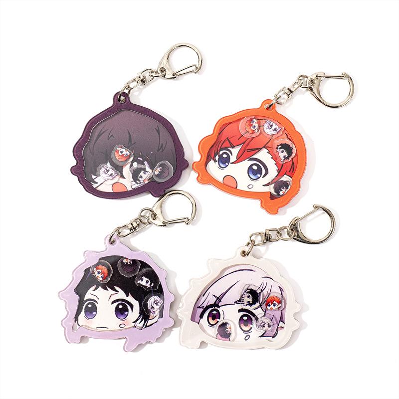 Anime Cartoon Fan Art Acrylic Keychain & Wobbly Pendant Backpack Charm