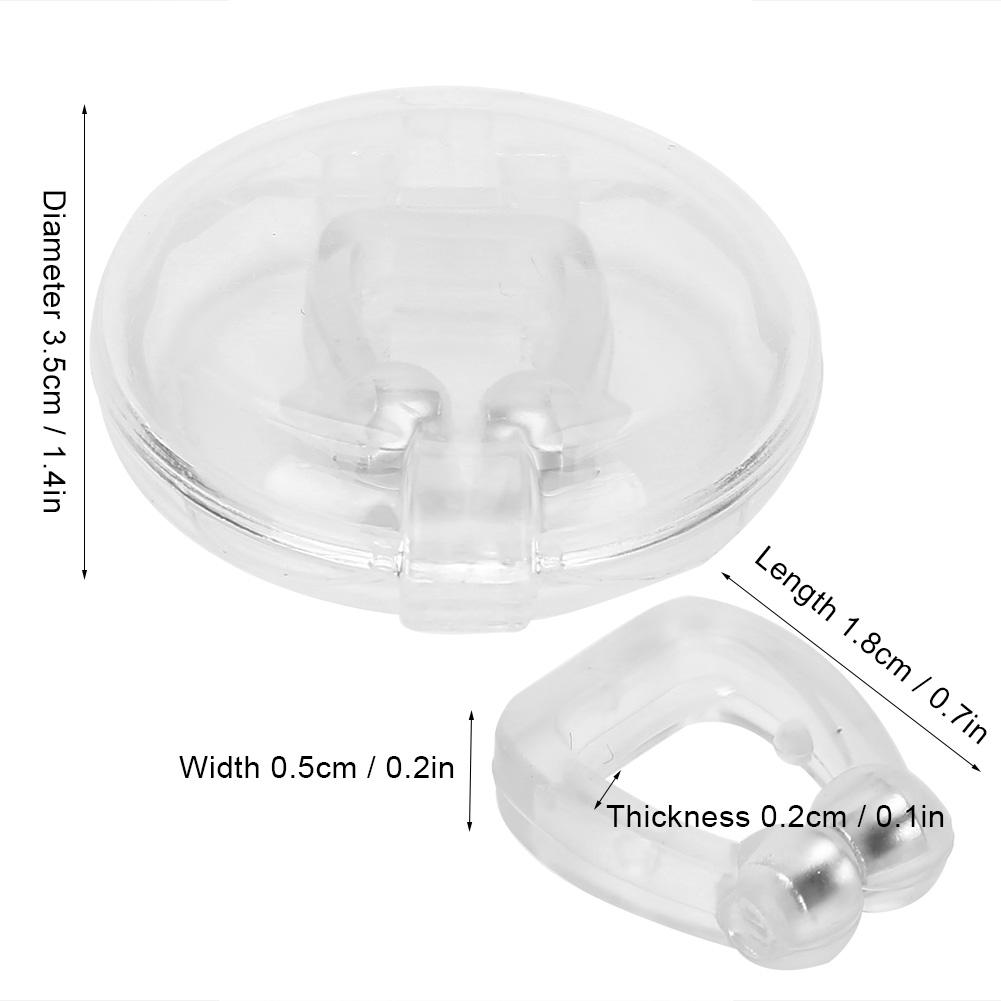 10pcs Anti Snoring Devices Silicone Soft Portable Magnetic Sleeping