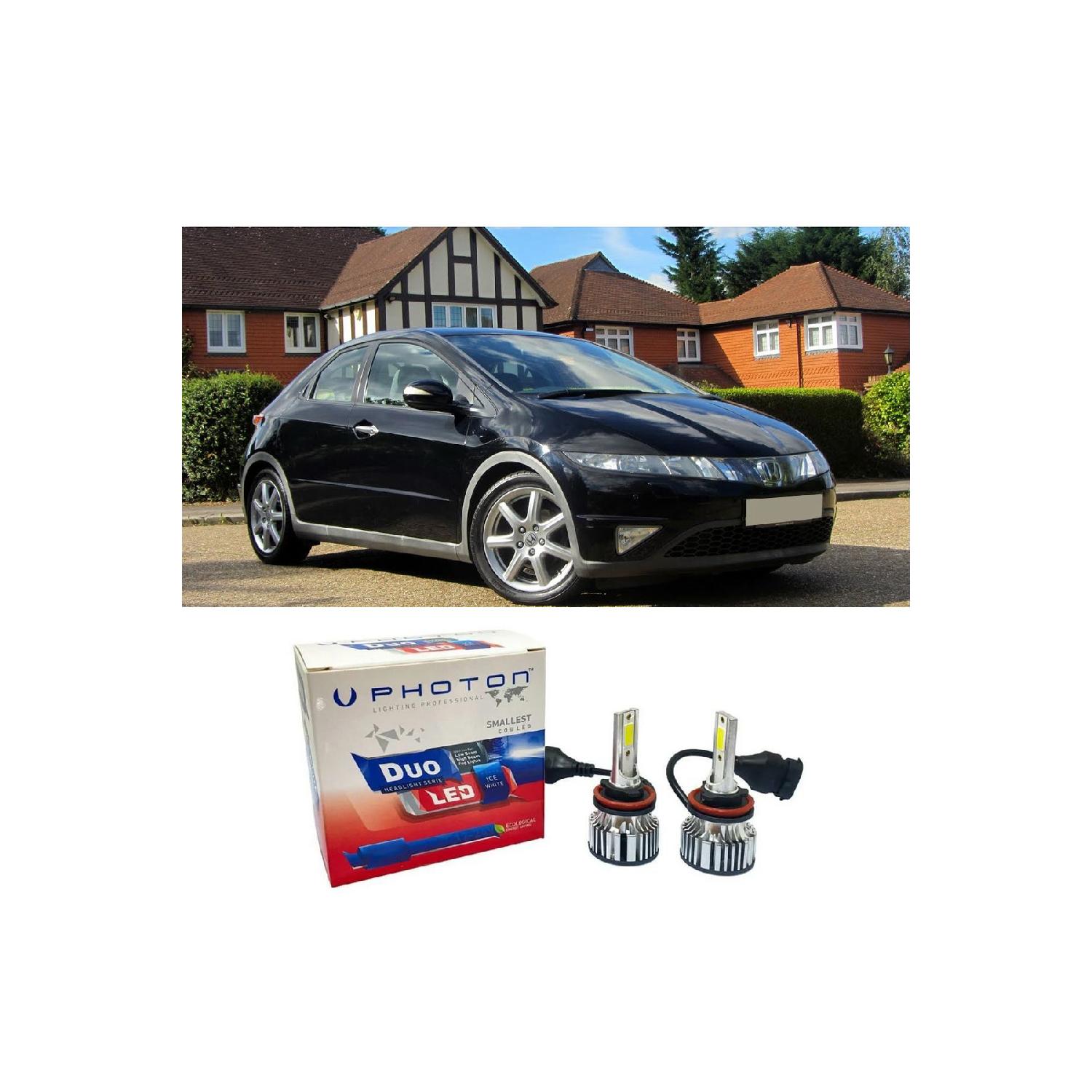 

Honda Civic Hb Led Ксеноновая лампа ближнего света H7 Duo New Series White 2006