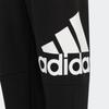 adidas Knitted Sports Pants With Brand Logo Comfortable Breathable Casual Kids Bottoms Black HM9689