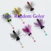 3/5pcs Random Color Cat Sticker Replacement Head Feather Cat Toy Interactive Pet Toys For Kitten
