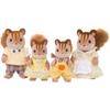 Sylvanian Families Doll [Walnut Squirrel Family] FS-17 ST Mark Certified Toy Doll House for Ages ...