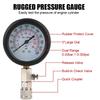 Auto-Zylinderkompressionsprüfer-Kit mit M10-M18-Adapter 0-300 PSI Manometer für Benzinmotoren Auto Motorrad Diagnosewerkzeuge
