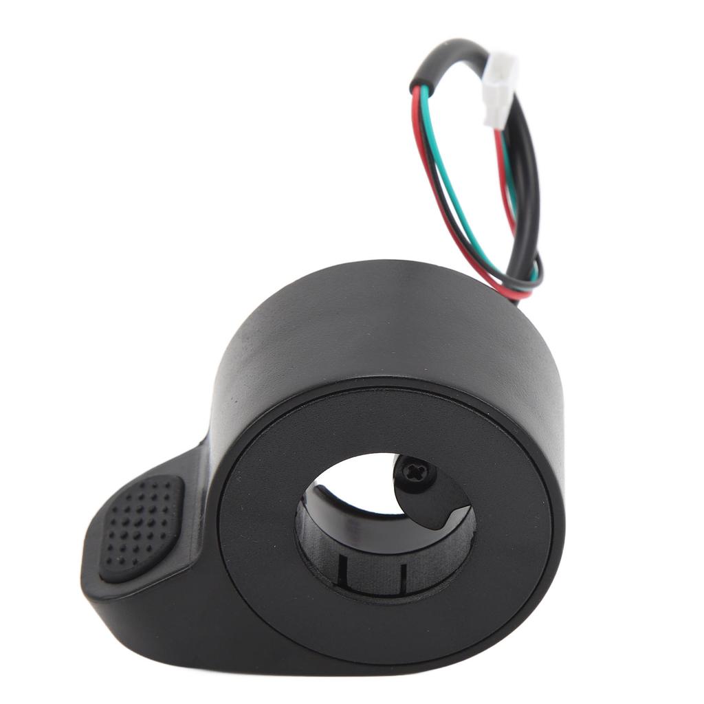 Acelerador de Polegar para Bicicleta Elétrica Listras Elevadas Preto Acelerador de Polegar de Dedo Flexível para Elétrico