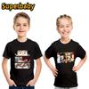 Anime My Hero Academia Print Cartoon Kids T-shirt Boku No Hero Academia Baby Boys Girls Clothes Summer Children Cotton T Shirt